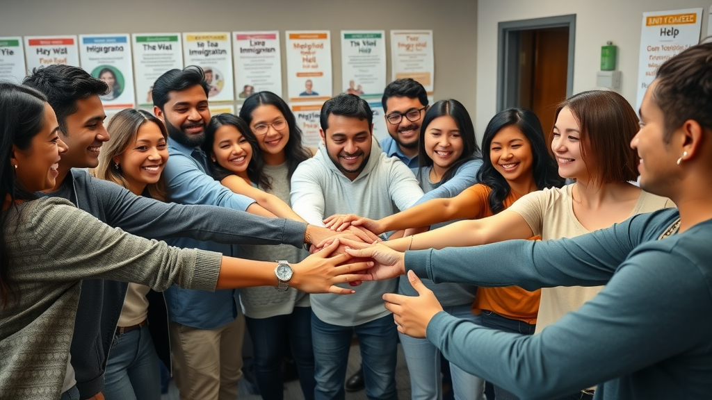 Community united for removal proceedings help and support against deportation