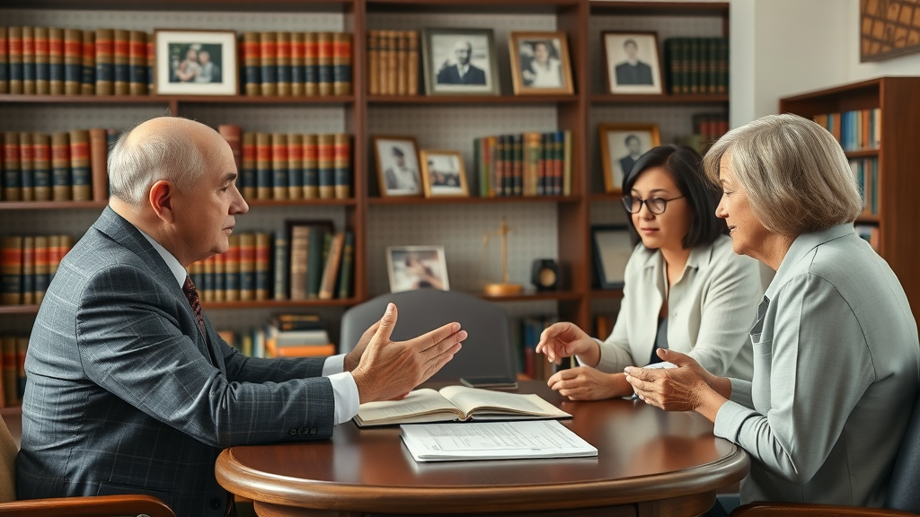 Legal expert offering Italian citizenship services to multigenerational family