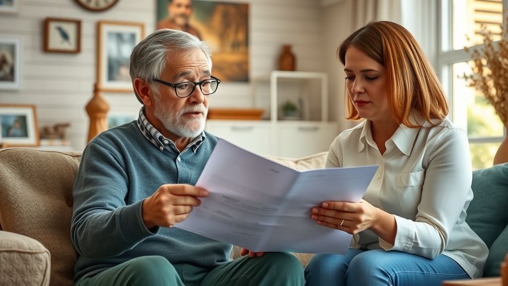 Injury victim working with attorney on motor vehicle accident claims at home